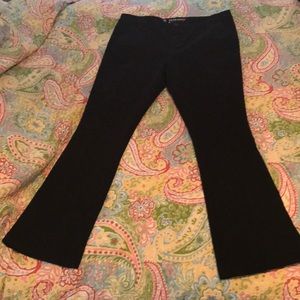 Black Khaki Bootcut Pants